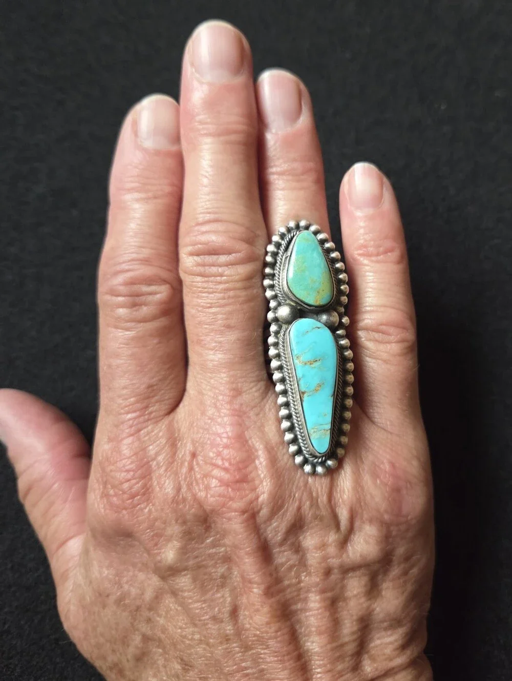 Handmade beautiful turquoise